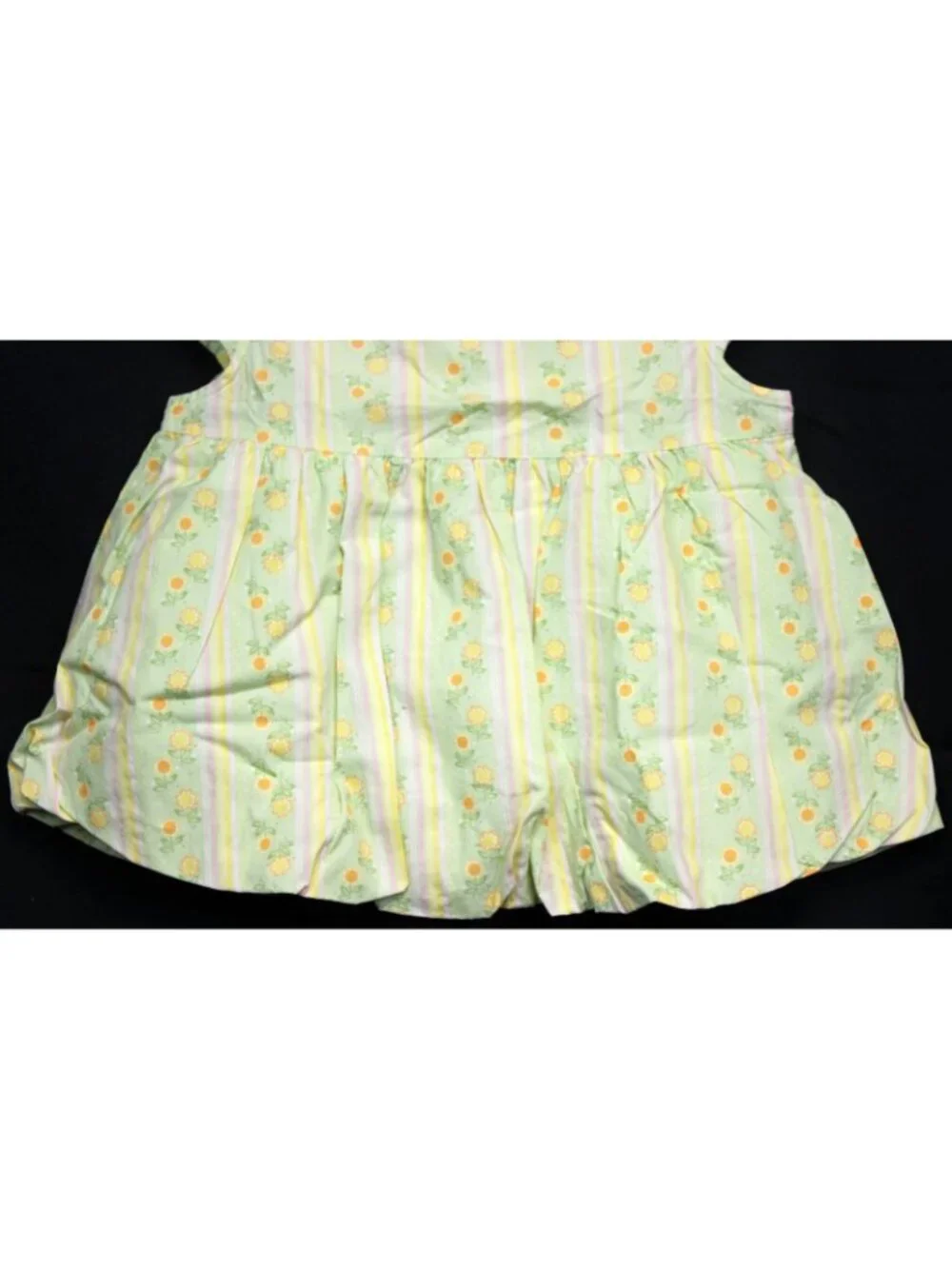2007 Gymboree Sunflower Fields Shirt sz 8 Hem Swing Baby Doll Stripes Summer Fun